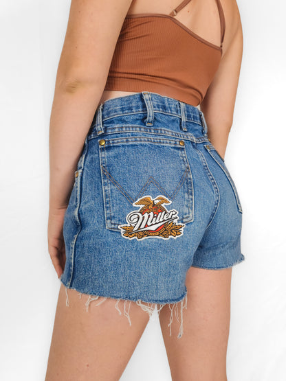 Medium Wash Vintage Wranglers Miller Patches